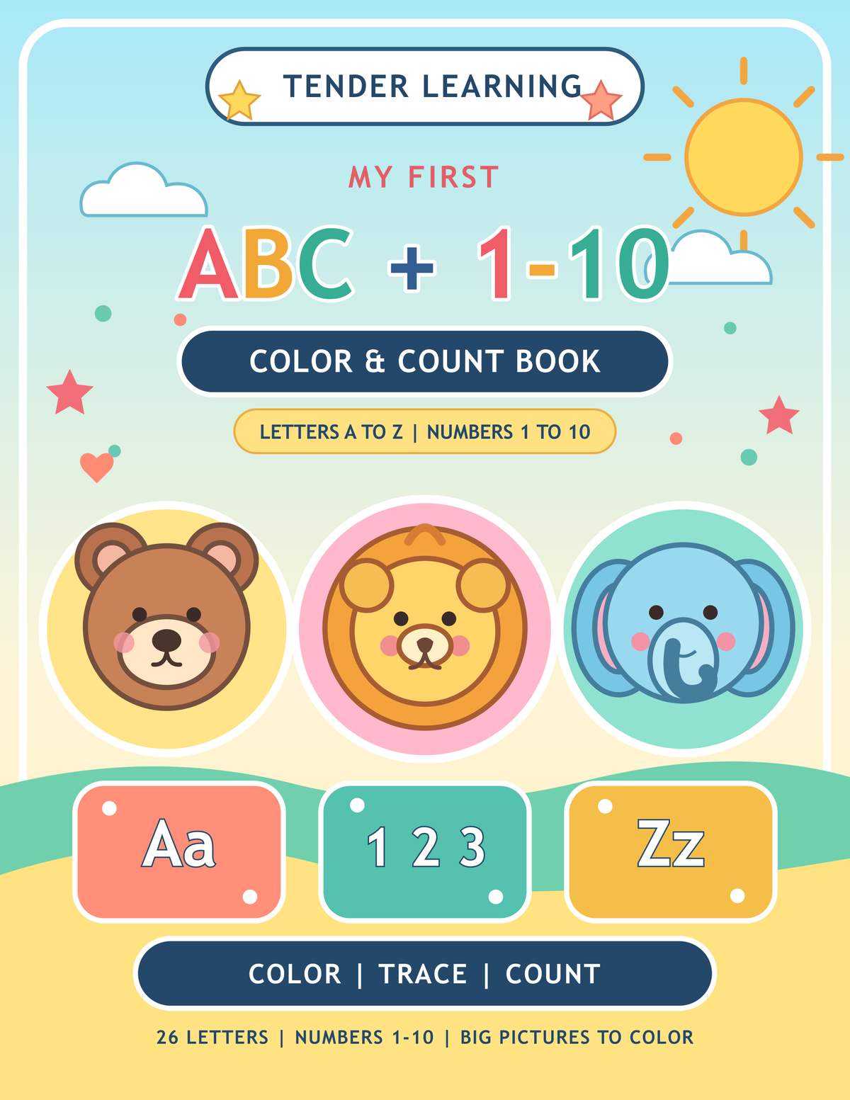 Alphabet & Counting Coloring Book
